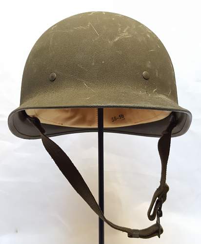 West German M1A1 helmet with JF60 interior