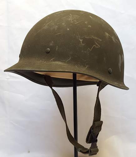 West German M1A1 helmet with JF60 interior