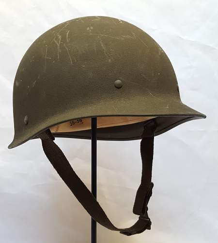 West German M1A1 helmet with JF60 interior