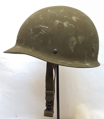 West German M1A1 helmet with JF60 interior