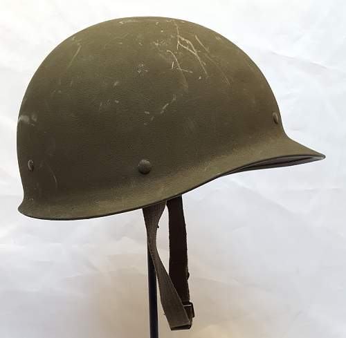 West German M1A1 helmet with JF60 interior