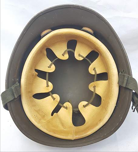 West German M1A1 helmet with JF60 interior