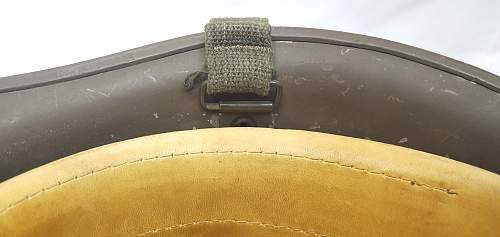 West German M1A1 helmet with JF60 interior