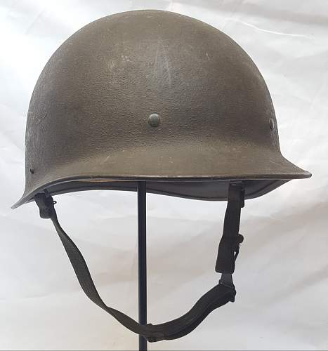 West German M1A1 helmet with JF60 interior