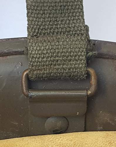 West German M1A1 helmet with JF60 interior