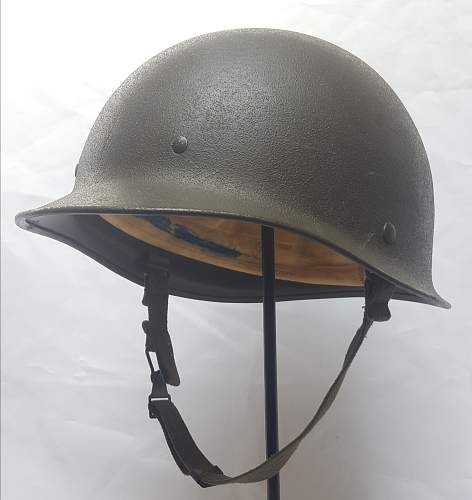 West German M1A1 helmet with JF60 interior