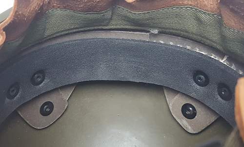 West German M1A1 helmet with JF60 interior