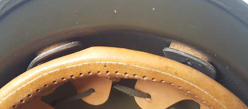 West German M1A1 helmet with JF60 interior