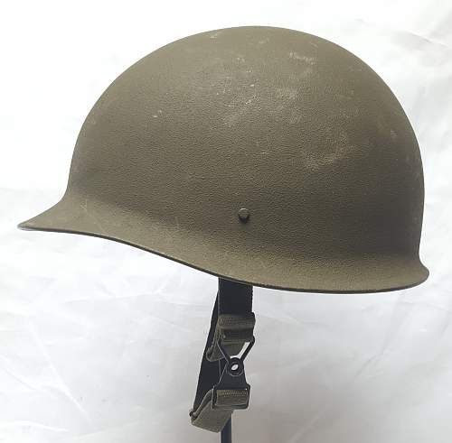 West German M1A1 helmet with I60 interior