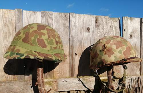 Helmets and Camo covers