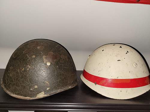 Mystery Italian/Spanish M33 Helmet