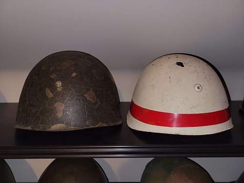 Mystery Italian/Spanish M33 Helmet