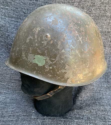 Mystery Italian/Spanish M33 Helmet