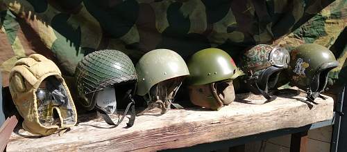 Parachute/Airborne Helmets and HSAT's from around the world