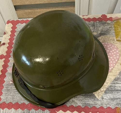 What has happended to Bulgarian Luftshutz helmets after the WW2?