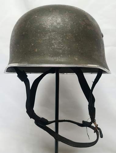 West German Paratrooper Experimental Helmet Modell Schuberth/SW 1 - 1957-1959