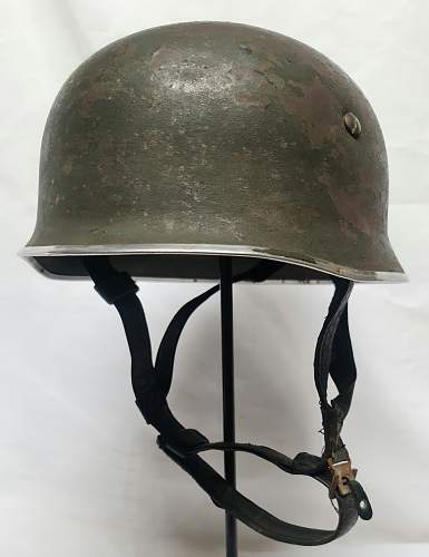 West German Paratrooper Experimental Helmet Modell Schuberth/SW 1 - 1957-1959