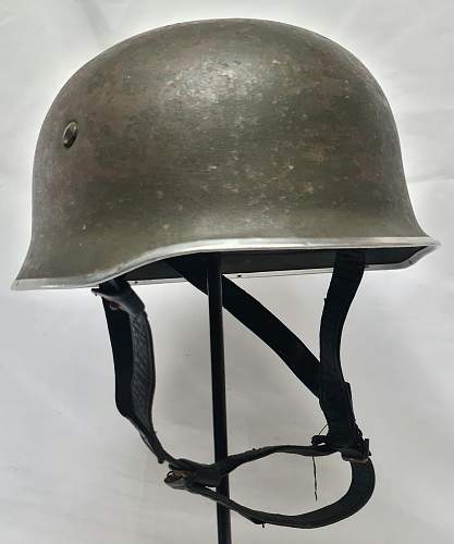 West German Paratrooper Experimental Helmet Modell Schuberth/SW 1 - 1957-1959