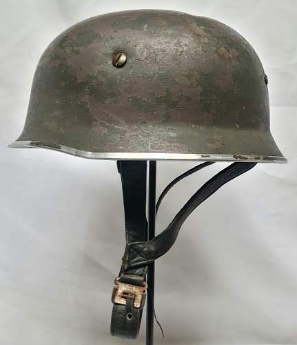 West German Paratrooper Experimental Helmet Modell Schuberth/SW 1 - 1957-1959