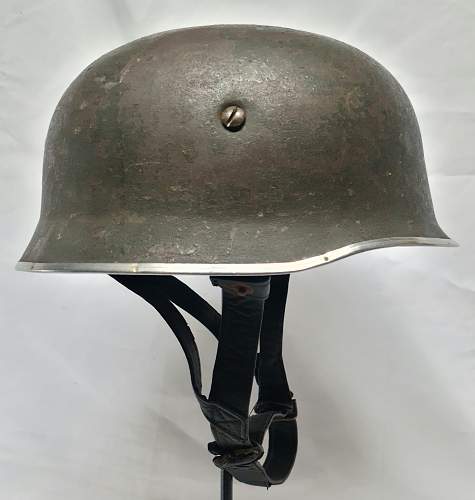 West German Paratrooper Experimental Helmet Modell Schuberth/SW 1 - 1957-1959