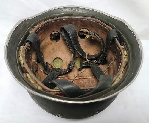 West German Paratrooper Experimental Helmet Modell Schuberth/SW 1 - 1957-1959