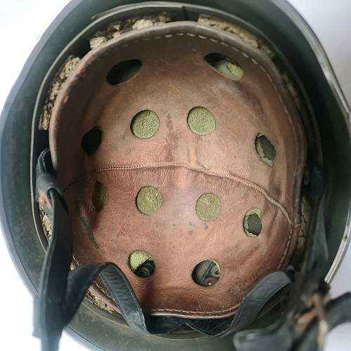 West German Paratrooper Experimental Helmet Modell Schuberth/SW 1 - 1957-1959