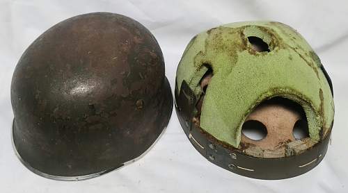 West German Paratrooper Experimental Helmet Modell Schuberth/SW 1 - 1957-1959