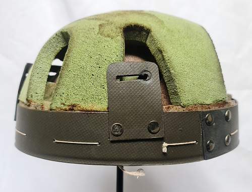 West German Paratrooper Experimental Helmet Modell Schuberth/SW 1 - 1957-1959