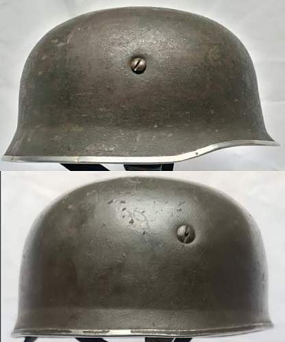 West German Paratrooper Experimental Helmet Modell Schuberth/SW 1 - 1957-1959