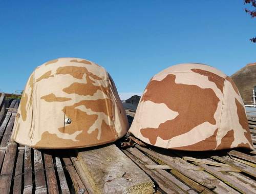 Helmets and Camo covers