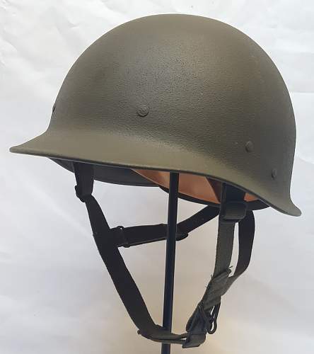 West German Stahlhelm für Bodentruppe, M1A1 Modifiziert