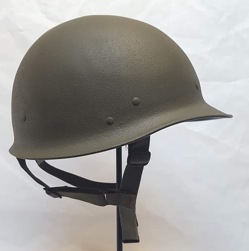 West German Stahlhelm für Bodentruppe, M1A1 Modifiziert