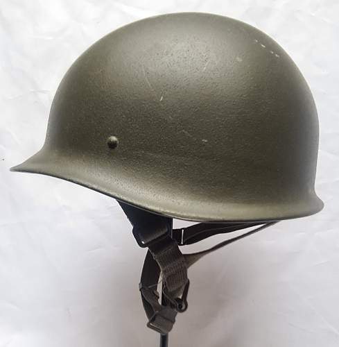 West German Stahlhelm für Bodentruppe, M1A1 Modifiziert