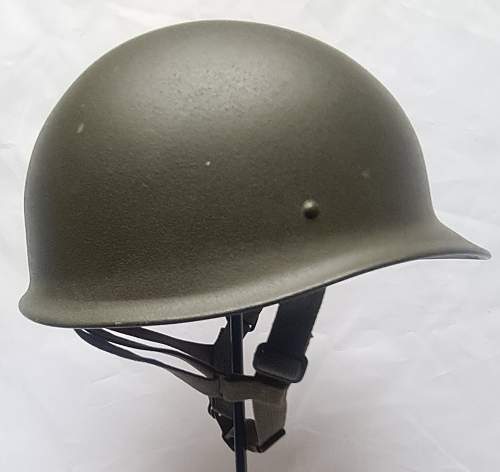 West German Stahlhelm für Bodentruppe, M1A1 Modifiziert