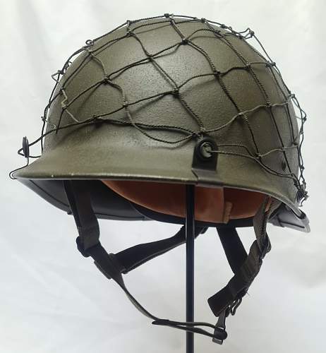 West German Stahlhelm für Bodentruppe, M1A1 Modifiziert