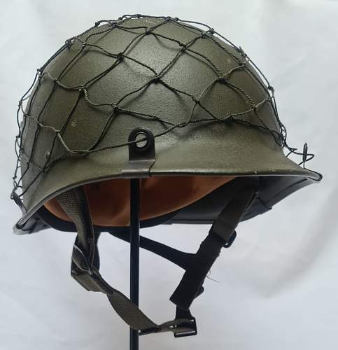 West German Stahlhelm für Bodentruppe, M1A1 Modifiziert