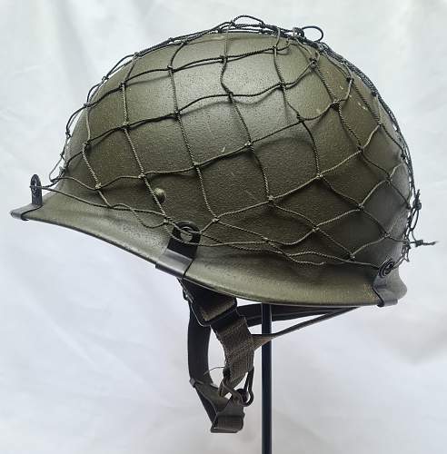 West German Stahlhelm für Bodentruppe, M1A1 Modifiziert