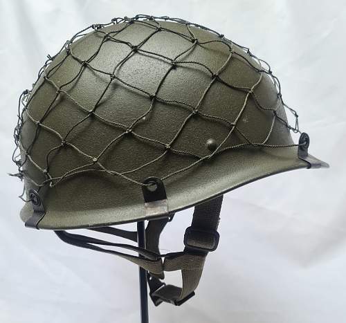 West German Stahlhelm für Bodentruppe, M1A1 Modifiziert