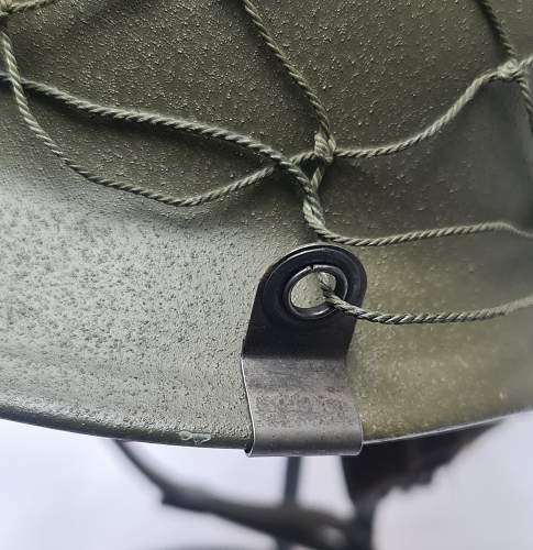 West German Stahlhelm für Bodentruppe, M1A1 Modifiziert