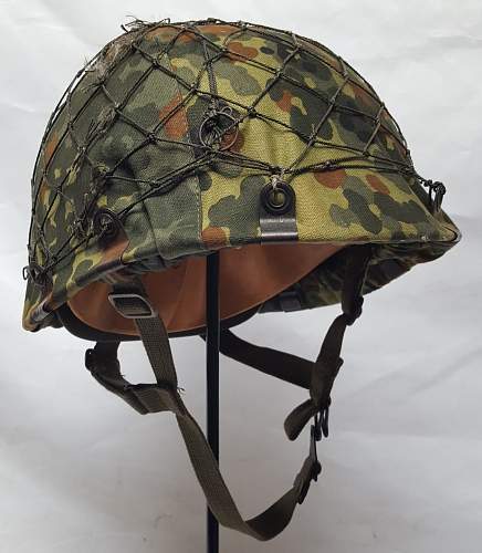 West German Stahlhelm für Bodentruppe, M1A1 Modifiziert