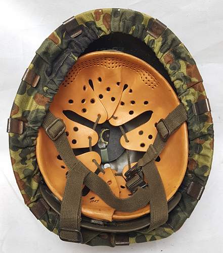 West German Stahlhelm für Bodentruppe, M1A1 Modifiziert