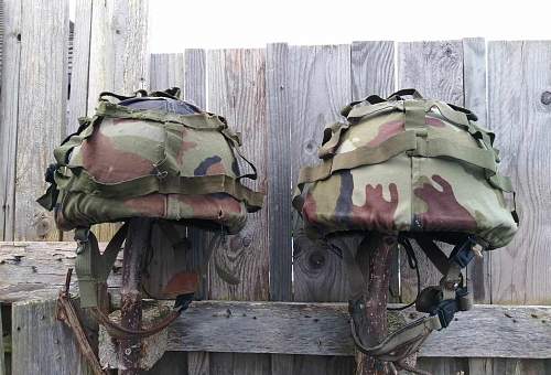 Helmets and Camo covers