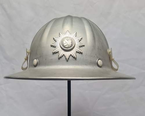 Helmet for fire investigators from the Hesse criminal police