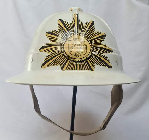 West Germany - Pith helmet North Rhine-Westphalia Police