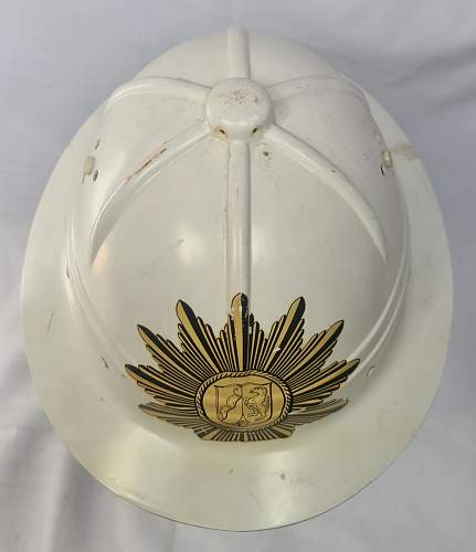 West Germany - Pith helmet North Rhine-Westphalia Police