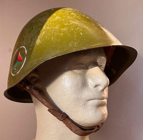 Afghan Army Ssh 68 helmet.