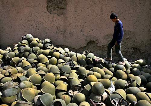 Afghan Army Ssh 68 helmet.