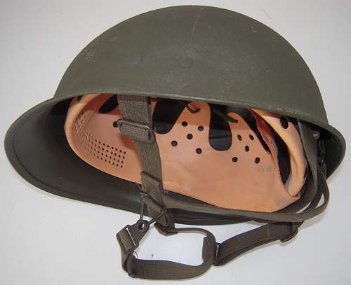 West German Stahlhelm für Bodentruppe, M1A1 Modifiziert