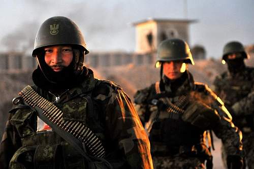 Afghan Army Ssh 68 helmet.