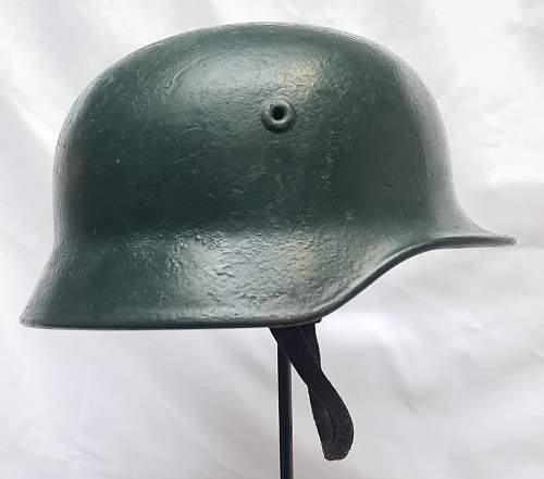 Helmets of the West-German &quot;Bundesgrenzschutz&quot; - &quot;Federal Border Guard &quot; - M 1953 - Part 1